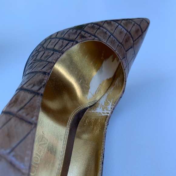 Enzo Angiolini Natia snake skin heels - Picture 10 of 10